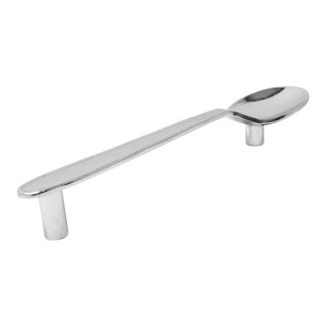 Jaladera cuchara níquel brillante 96 mm HE-778 Arte Fino