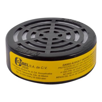 Repuesto filtro para mascarilla FC-3 CABEL gases ácidos