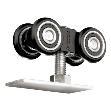 Herraje de correderas para cuatro hojas en sistema plegable DN-80 Ducasse