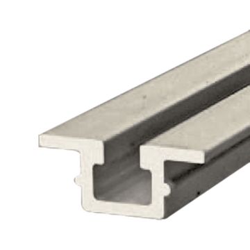 Riel simple embutido 2mts CX Ducasse