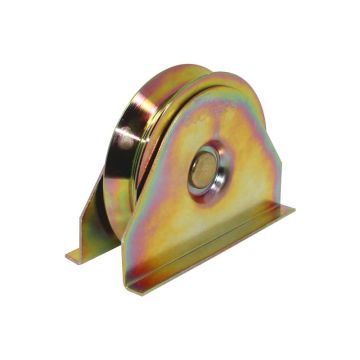 Rueda de acero con placa de 50 mm Premium Ducasse