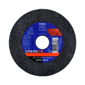 Disco para corte de acero inoxidable 4-1/2" SG STEELOX PFERD