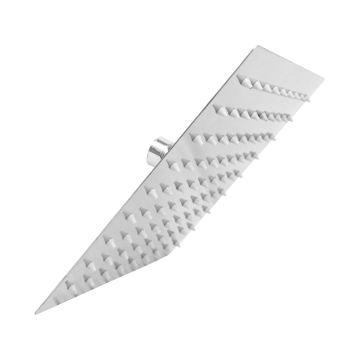 Regadera cuadrada 6" acero inoxidable SP-50016 Solvex