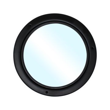 Mirilla de aluminio negro para cocina chica