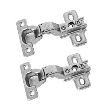 Kit de bisagras bidimensionales curvas 26 mm Ducasse