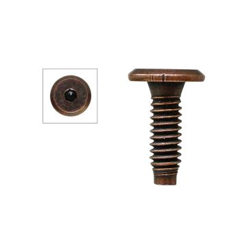 Tornillo conector cobre antiguo 20 mm Herrasa