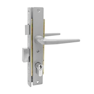 Cerradura para puerta residencial aluminio natural 3060-565 Phillips