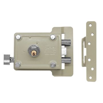 Cerradura de sobreponer derecha tráfico pesado 650-PS Phillips