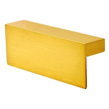 Jaladera tipo "L" latón satinado 64 mm 791-0217 Herrasa