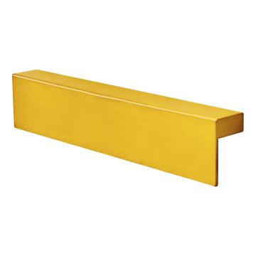 Jaladera tipo "L" latón satinado 160 mm 791-0220 Herrasa