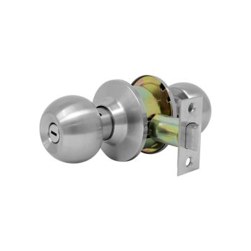 Cerradura para baño cromo mate Gamma Phillips