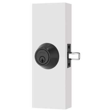 Cerrojo cilindro / mariposa negro B260 Phillips