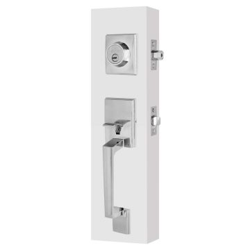 Cerradura para entrada principal satín Nápoles / Tampico MX6693 Phillips