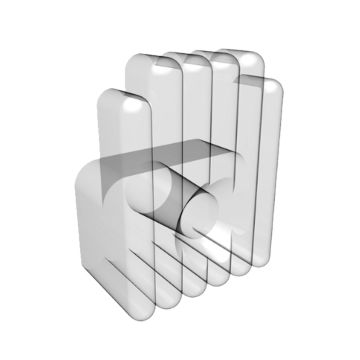 Cargador de espejo de 6 mm tipo mano de chango Herralum