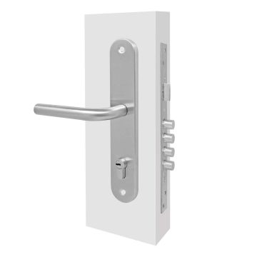 Cerradura para entrada principal Derecha Madeira Tover