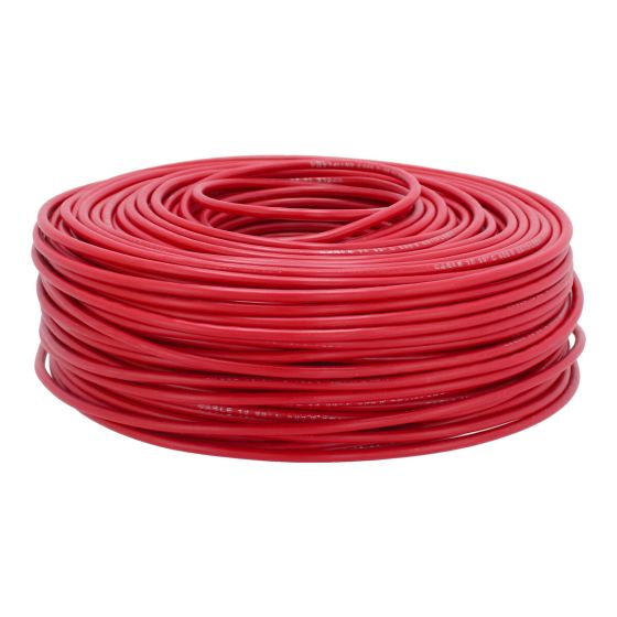 Cable eléctrico THW calibre 10 rojo 100 metros 10201 Adir