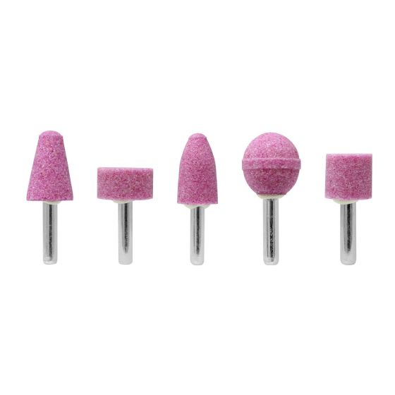 Juego de 5 piedras montadas grano 60 10667 Adir 