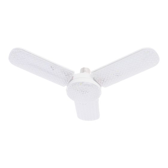 Lámpara LED tipo ventilador 3 aspas 55 W blanco 10736 Adir