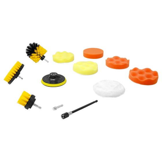 Juego de 11 Cepillos para taladro 11540 Adir