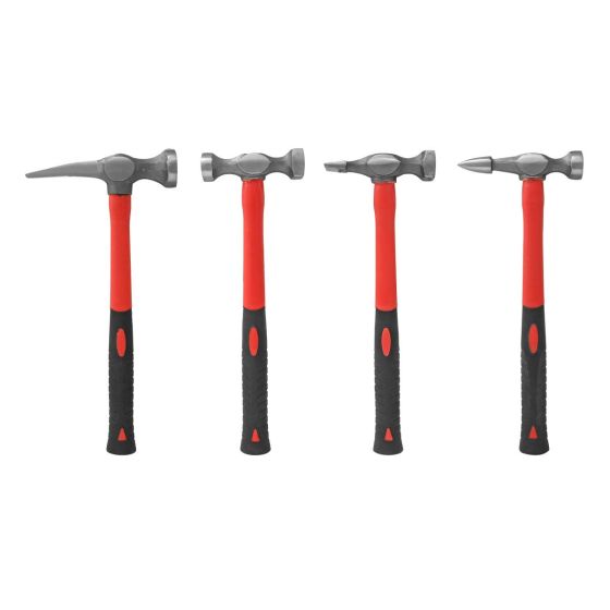 Kit de 4 martillos para hojalatero y laminero 11854 Adir
