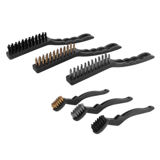 Set de 6 cepillos de alambre multiusos 11993 Adir