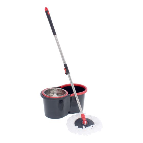 Kit de limpieza cubeta con MOP giratorio uso rudo 12032 KLINPLUS