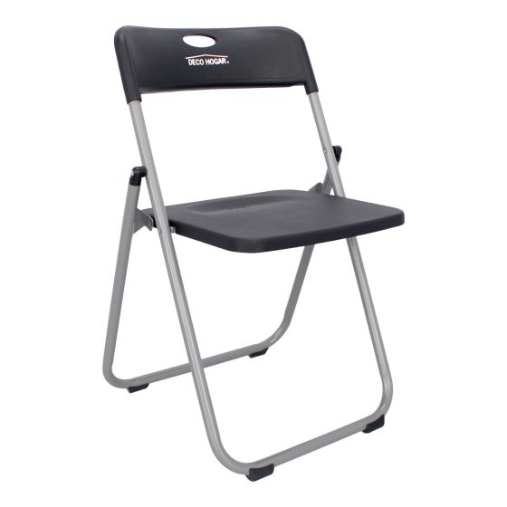 Silla plegable negra 12134 Adir