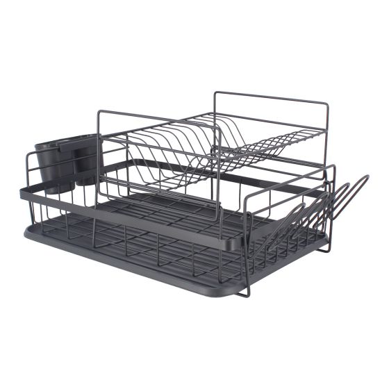 Escurridor para trastes con 2 niveles para 12 platos 12305 DECO HOGAR