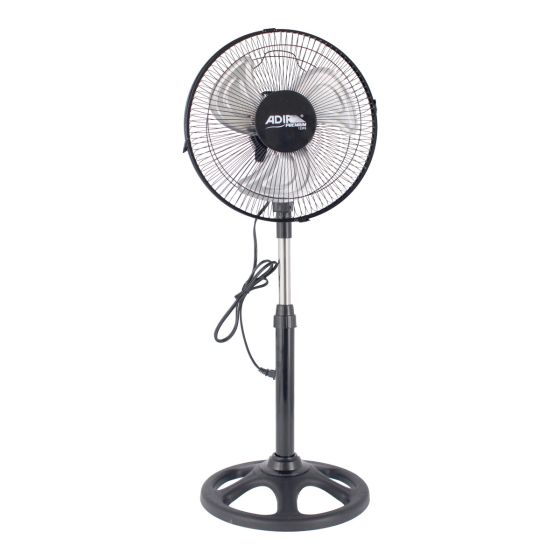 Ventilador 12" 3 en 1 con aspas de aluminio 12395 Adir