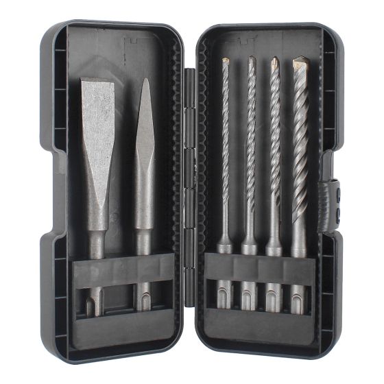 Juego de brocas y cinceles SDS PLUS 6 piezas 12563 Adir