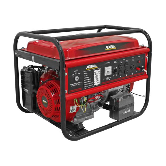 Generador eléctrico a gasolina de 14 HP y 7,200 W 128 Adir