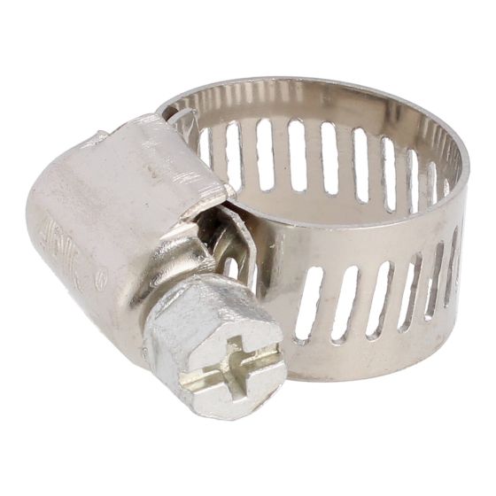 Abrazaderas de acero inoxidable 13 - 19 mm con 10 piezas 1363 Adir