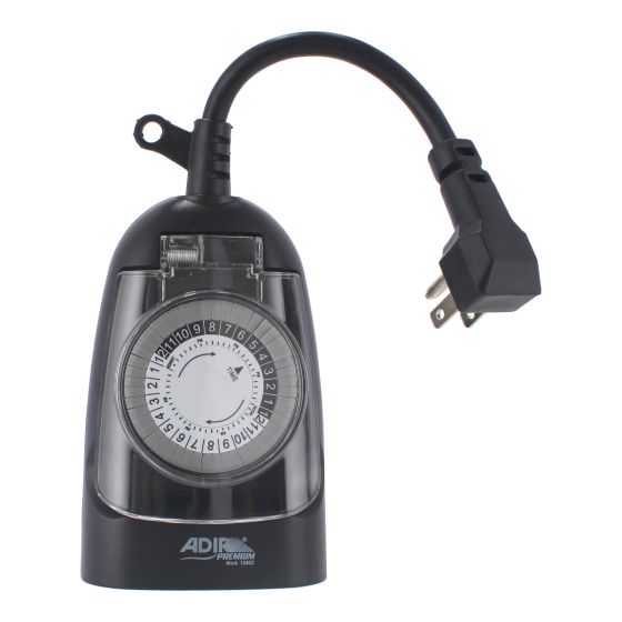 Temporizador análogo para exteriores 15802 Adir