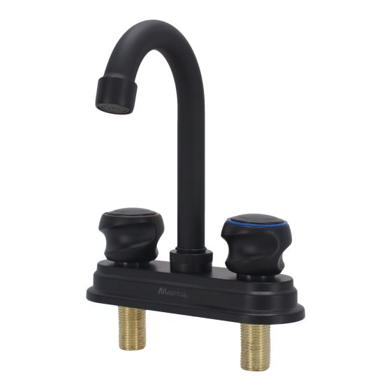 Mezcladora para Lavabo Negro mate 16020 Maxflu