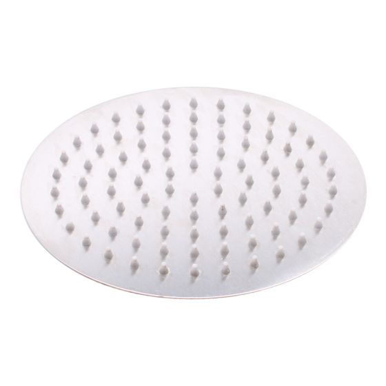 Regadera metálica redonda 8" Satin semi mate 16107 Maxflu