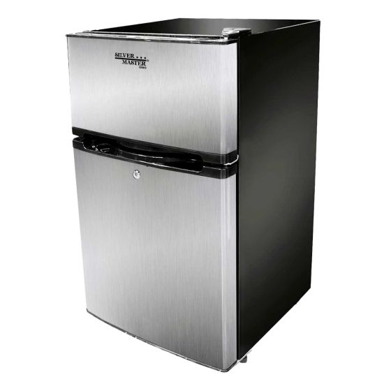 Frigobar 90 litros plateado 17005 Silver Master