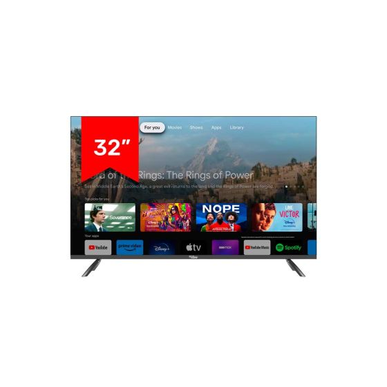 Pantalla QLED Smart TV 32" 17300 Silver Master