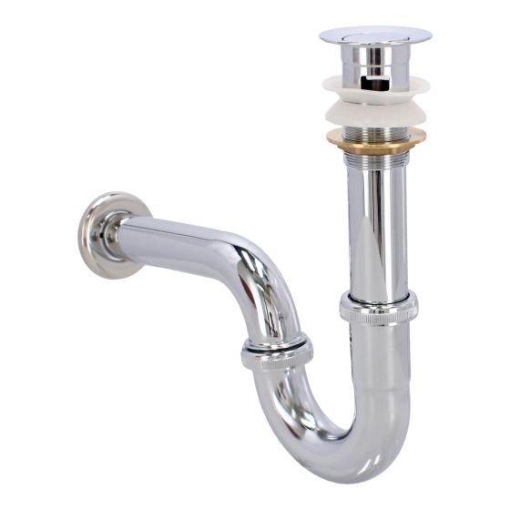 Céspol para lavabo o fregadero de 1-1/4" Tipo moneda 2096 Maxflu