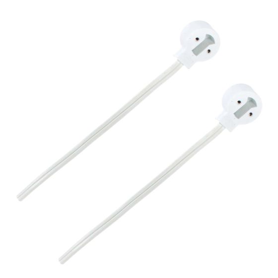 Juego de 2 bases para tubo de LED Tipo chupón 2484 Adir