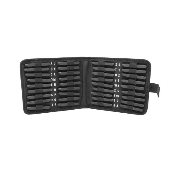 Set de 36 punzones de letras y números 5 mm 3112 Tulplus