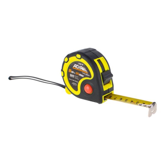 Flexómetro contra-impacto 8 metros 335-P Adir