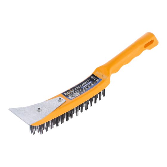 Cepillo de alambre 58 pinceles de acero con espátula 3627 Tulplus