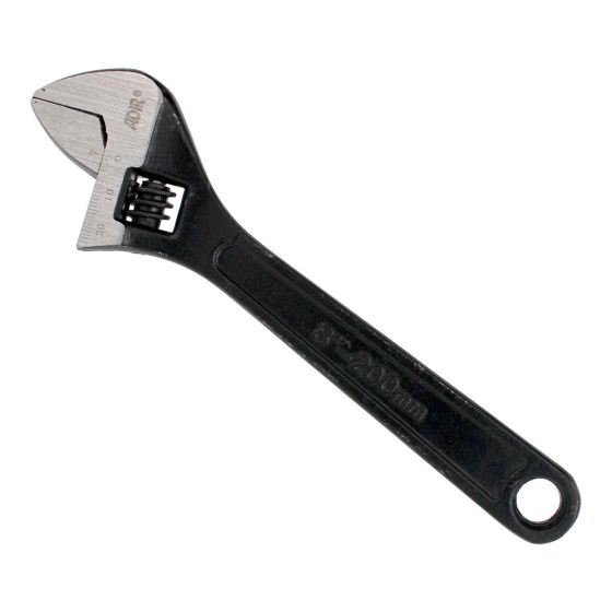 Llave ajustable pavonada (perico) 8" 473 Adir