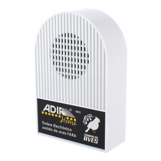 Timbre electrónico sonido de aves FARA 4843 Adir