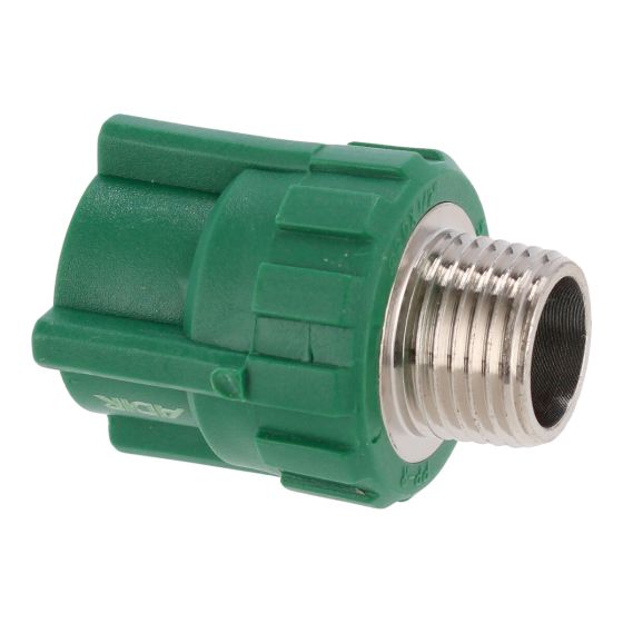 Adaptador Macho PPR 20 mm x 1/2" 7128 Maxflu