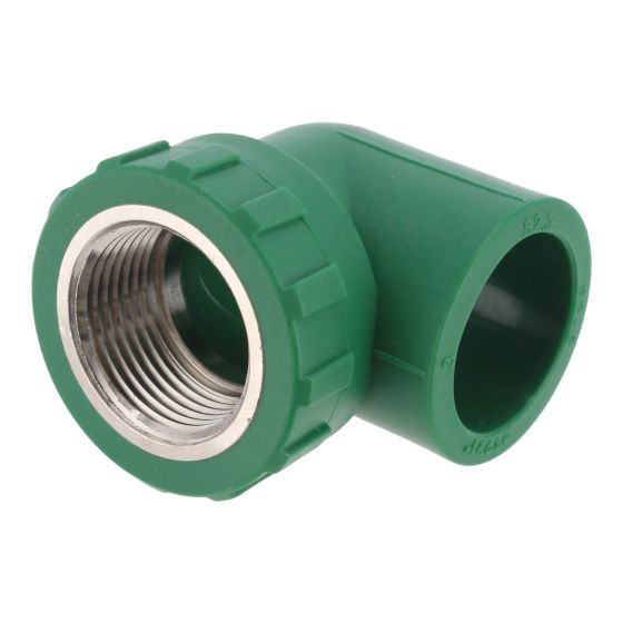 Codo PPR de 90° rosca Hembra 25 mm x 3/4" 7132 Maxflu