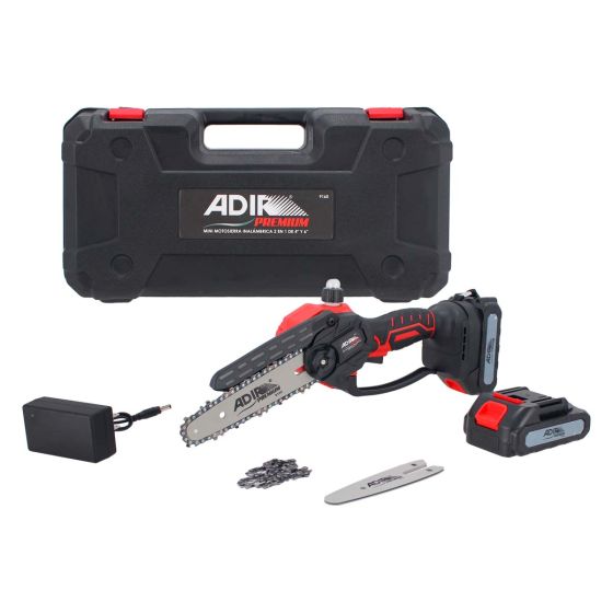 Mini motosierra inalámbrica 500 W 2 en 1 9160 Adir