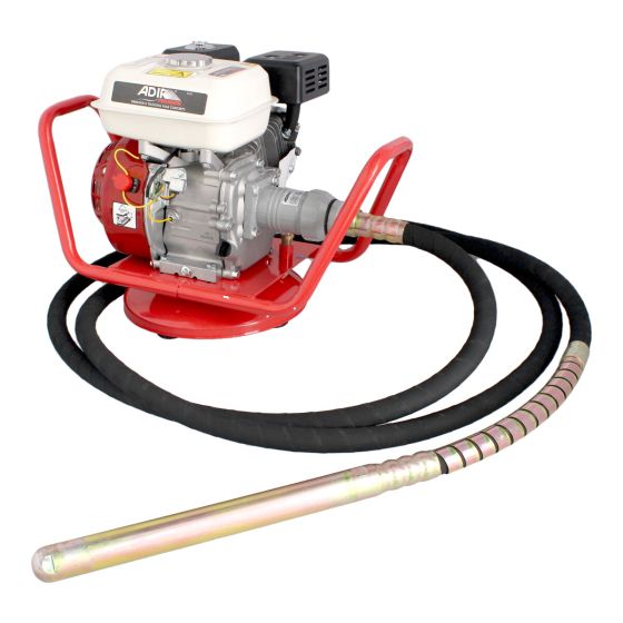 Vibrador para concreto con motor a gasolina 6.5 HP 9197 Adir