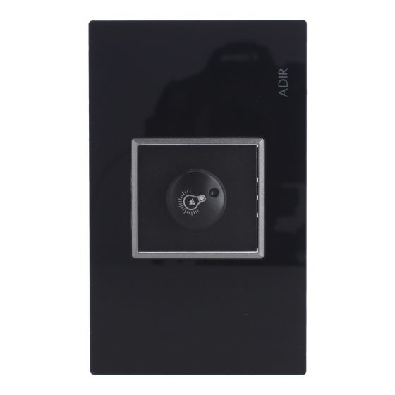 Placa con Dimmer Tiffany Cristal 9791 Adir