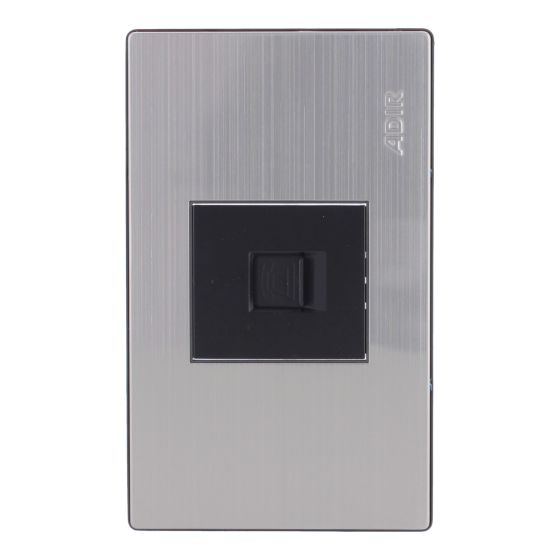 Placa con toma para teléfono Mayorca 9824 Adir